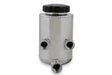 Holley 198-211 Power Steering Reservoir; Polished; w/Adapters/No Brackets; Aluminum; - Truck Part Superstore