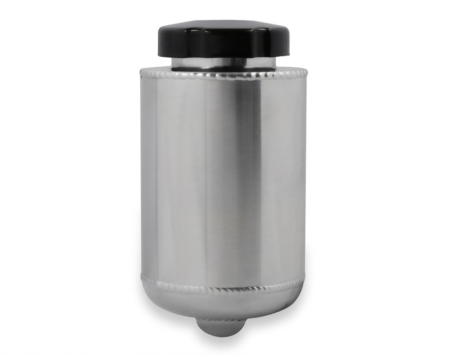 Holley 198-211 Power Steering Reservoir; Polished; w/Adapters/No Brackets; Aluminum; - Truck Part Superstore