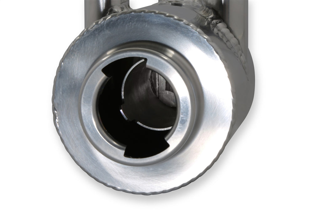 Holley 198-211 Power Steering Reservoir; Polished; w/Adapters/No Brackets; Aluminum; - Truck Part Superstore