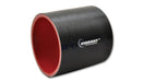 Vibrant Performance 19811 Straight Hose Coupler; 1.375 in. I.D. x 3.00 in. Long; Gloss Black; - Truck Part Superstore