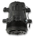 Holley 199-104 A/C Compressor; SD7 Sanden; Uses R-134A; Black; - Truck Part Superstore