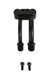 Holley 199-201BK Line Adapter Manifold; For SD7 Air Conditioning Compressor; Black; - Truck Part Superstore