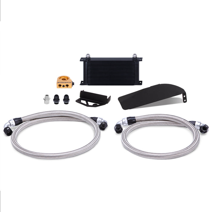 Mishimoto MMOC-CTR-17TBK Honda Civic Type R Direct Fit Oil Cooler Kit, 2017-2021, Black - Truck Part Superstore