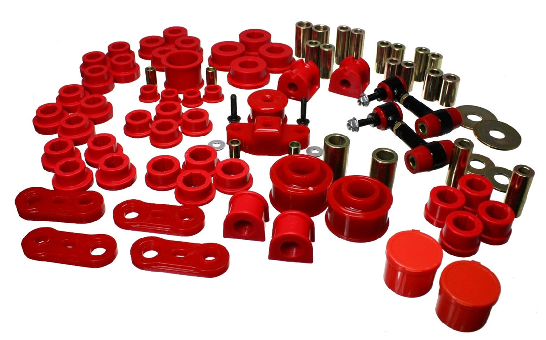 Energy Suspension 19.18102R Hyper-Flex System; Red; Master Set; - Truck Part Superstore