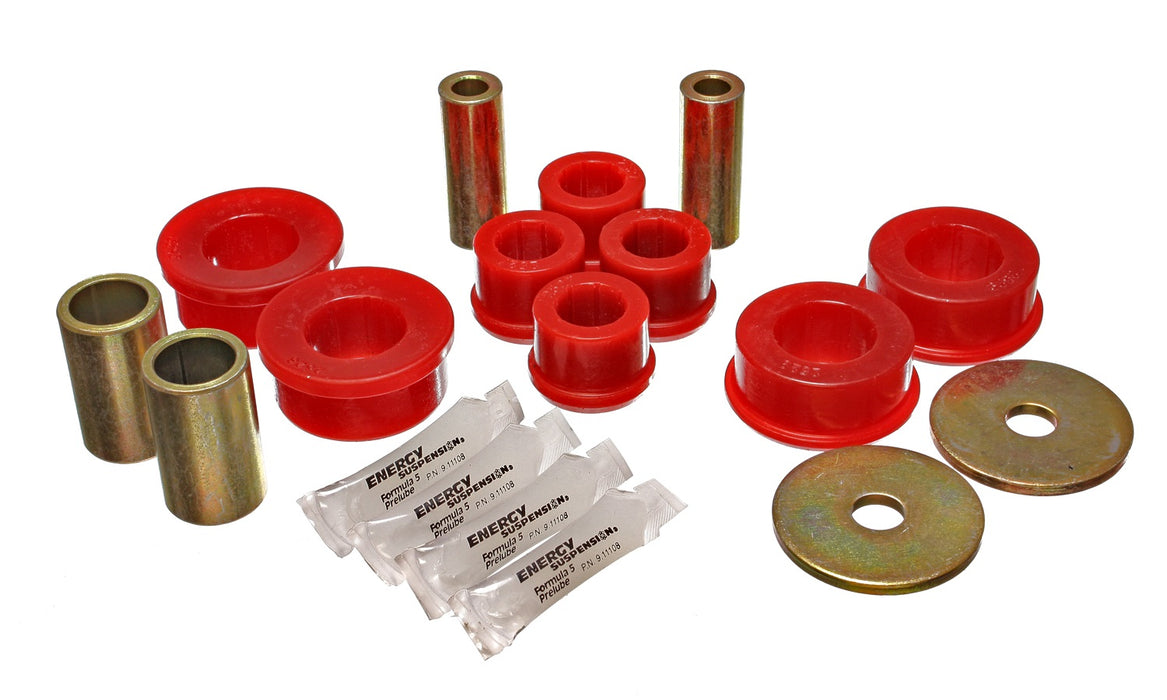 Energy Suspension 19.3101R Control Arm Bushing Set; Red; Front; Performance Polyurethane; - Truck Part Superstore