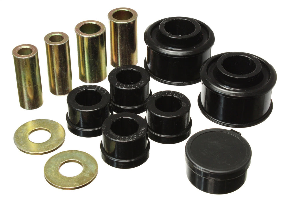 Energy Suspension 19.3104G Control Arm Bushing Set; Black; Front; - Truck Part Superstore
