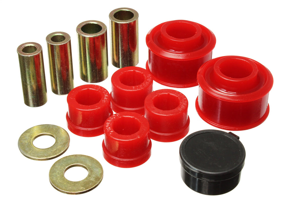 Energy Suspension 19.3104R Control Arm Bushing Set; Red; Front; - Truck Part Superstore
