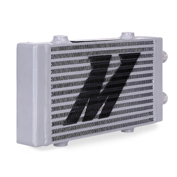 Mishimoto MMOC-DP-SSL Universal Dual Pass Bar and Plate Oil Cooler, Small - Truck Part Superstore
