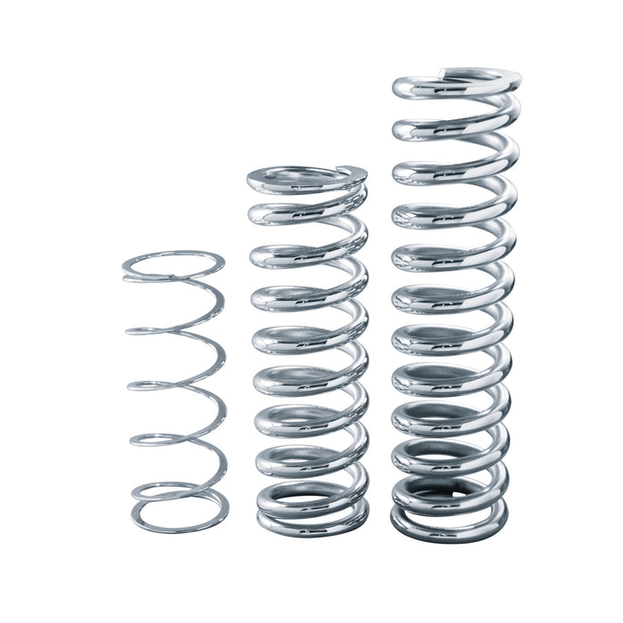 QA1 8SM400 Spring Chrome Silicon 1-7/8 Id 8-400 Lbs Chrome Plated - Truck Part Superstore