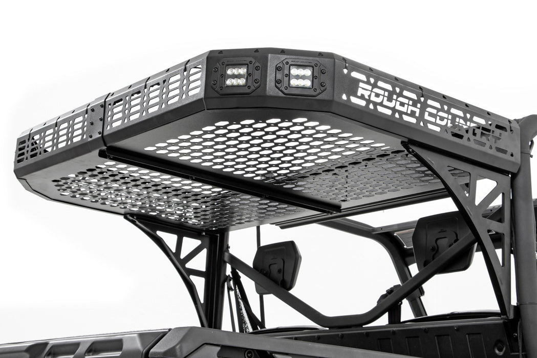 Rough Country 93050 Polaris Rear Cargo Rack w/o Cube Lights (19-20 Ranger 1000XP) Rough Country - Truck Part Superstore