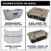 DECKED DF9 Pro Power Onboard; Aluminum; Matches The DF5; - Truck Part Superstore