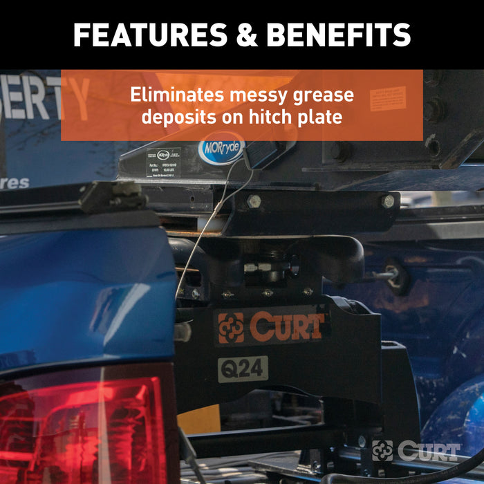 CURT 16721 CURT 16721 5th Wheel Hitch Lube Plate; 10-Inch Diameter - Truck Part Superstore