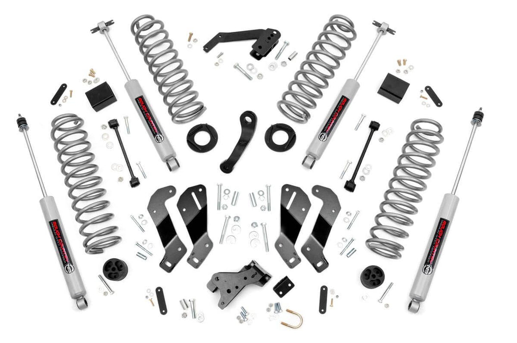 Rough Country 69330 3.5 Inch Jeep Suspension Lift Kit Control Arm Drop 07-18 Wrangler JK Rough Country - Truck Part Superstore