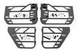 Rough Country 10619 Jeep Steel Tube Doors Front & Rear 18-20 JL/ 20 Gladiator Rough Country - Truck Part Superstore