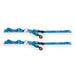 Mishimoto BNRTC-TDCB-2BL Borne Off-Road Cambuckle Tie-Down Kit (2-pack), Blue - Truck Part Superstore