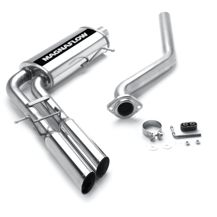 MagnaFlow Exhaust Products 15842 Street Series Stainless Cat-Back System - Truck Part Superstore