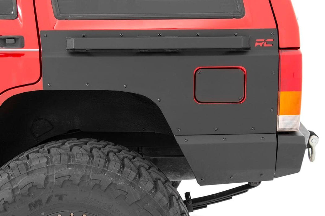 Rough Country 10579 Jeep Rear Upper and Lower Quarter Panel Armor 97-01 Cherokee XJ Rough Country - Truck Part Superstore