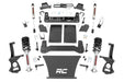 Rough Country 21771 6 Inch Suspension Lift Kit Lifted Struts & V2 19-20 Silverado 1500 4WD/2WD Rough Country - Truck Part Superstore