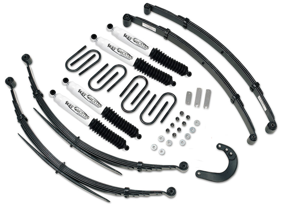 Tuff Country 16611KN 6 Inch Lift Kit 69-72 Chevy Truck/GMC Truck 4x4 K10/K20/Suburban 4x4/Blazer 4x4/Jimmy w/ SX8000 Shocks EZ-Ride Fits Models w/52 Inch long Rear Springs Tuff Country - Truck Part Superstore