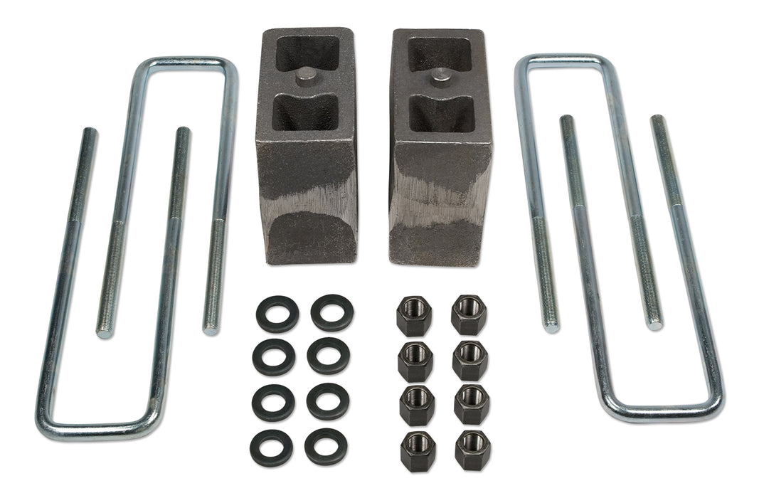 Tuff Country 97056 5.5 Inch Rear Block & U-Bolt Kit 94-02 Dodge Ram 2500/3500 4WD with factory Contact Overloads 0.75 Inch Lift Non-Tapered Tuff Country - Truck Part Superstore