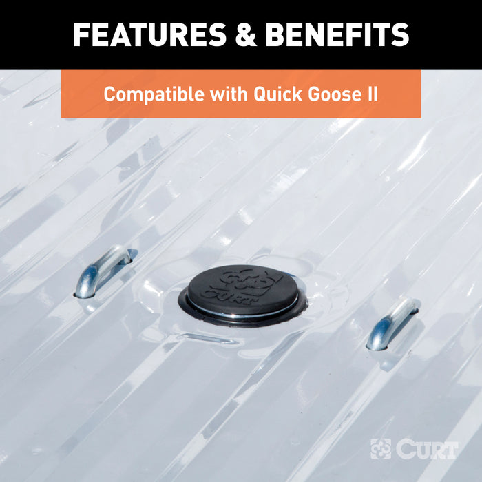 CURT 66145 CURT 66145 Quick Goose Gooseneck Hitch Rubber Cap - Truck Part Superstore