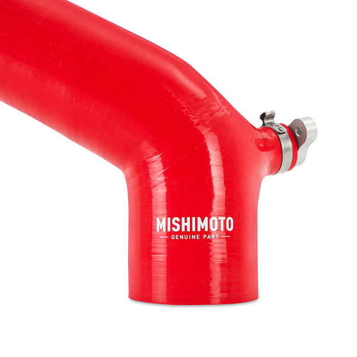 Mishimoto MMICP-RZR-16RD Silicone Charge Tube, Fits Polaris RZR XP Turbo 2016+, Red - Truck Part Superstore