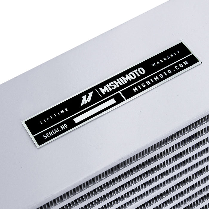 Mishimoto MMOC-SSO-10SL Universal Heavy-Duty Bar-and-Plate Fluid Cooler, 10-in Core, Same-Side Outlets - Truck Part Superstore
