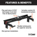 CURT 60681 Double Lock EZr Gooseneck Hitch Kit with Brackets; Select Silverado; Sierra - Truck Part Superstore