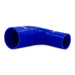 Mishimoto MMCP-R90-2030BL Mishimoto 90-Degree Silicone Transition Coupler, 2.00-in to 3.00-in, Blue - Truck Part Superstore