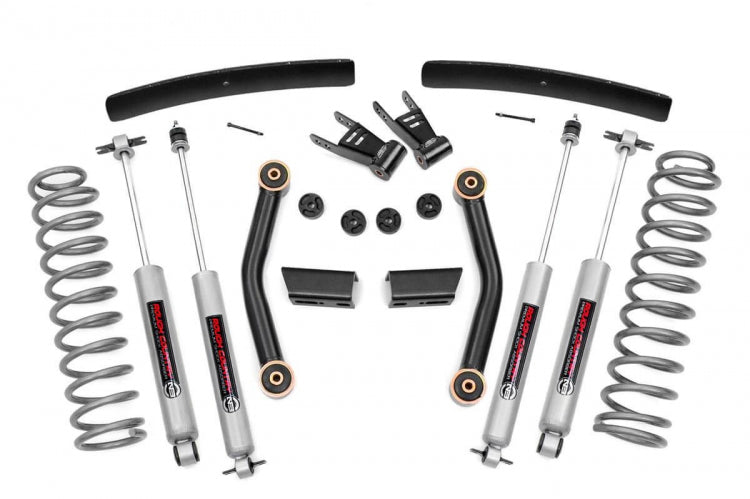 Rough Country 62630 4.5 Inch Jeep Suspension Lift Kit 86-93 Comanche MJ 4WD Rough Country - Truck Part Superstore