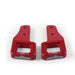 Mishimoto BNTH-F150-17RD Borne Off-Road Billet Tow Hooks, fits Ford Raptor 2017+, Micro-Wrinkle Red - Truck Part Superstore