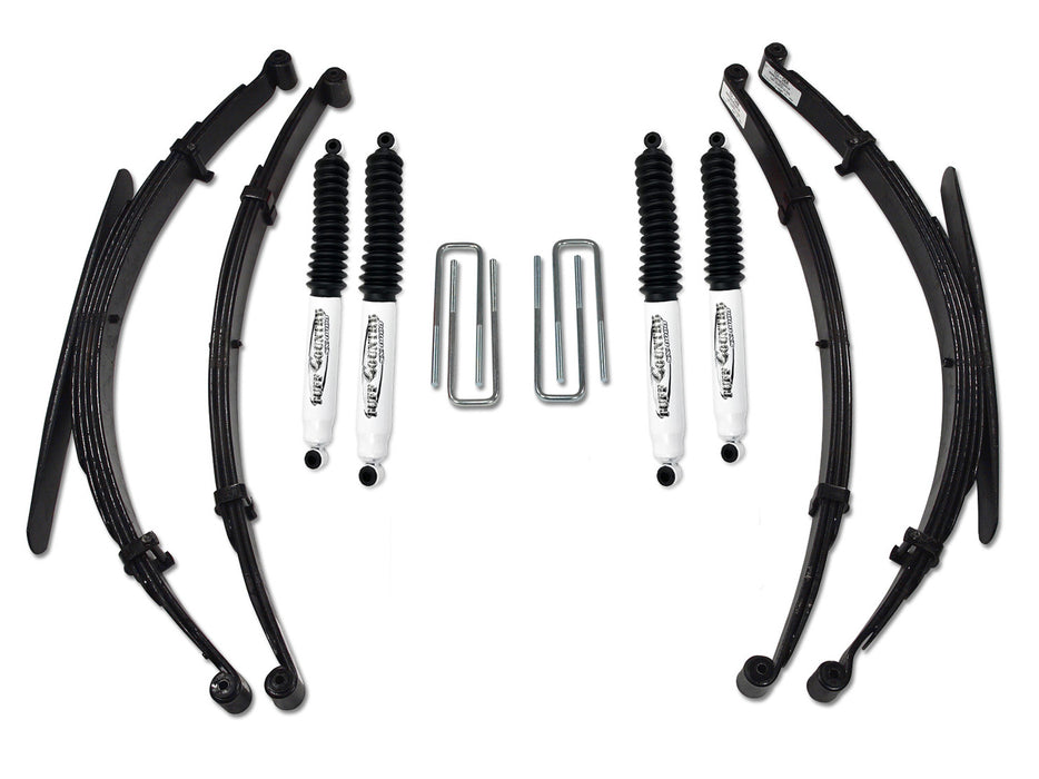 Tuff Country 34701KN 4 Inch Lift Kit 69-93 Dodge Truck/Ramcharger 1/2 Ton & 3/4 Ton with Rear Springs and SX8000 Shocks Tuff Country - Truck Part Superstore
