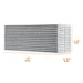 Mishimoto MMUIC-W3 Mishimoto Universal Air-to-Water Race Intercooler Core 12in x 4.9in x 4.9in - Truck Part Superstore