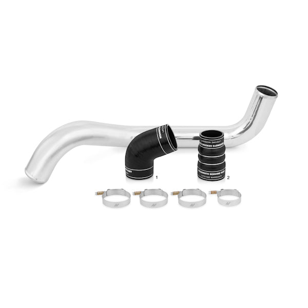Mishimoto MMICP-DMAX-045HBK Chevrolet/GMC 6.6L Duramax Hot-Side Intercooler Pipe and Boot Kit - Truck Part Superstore
