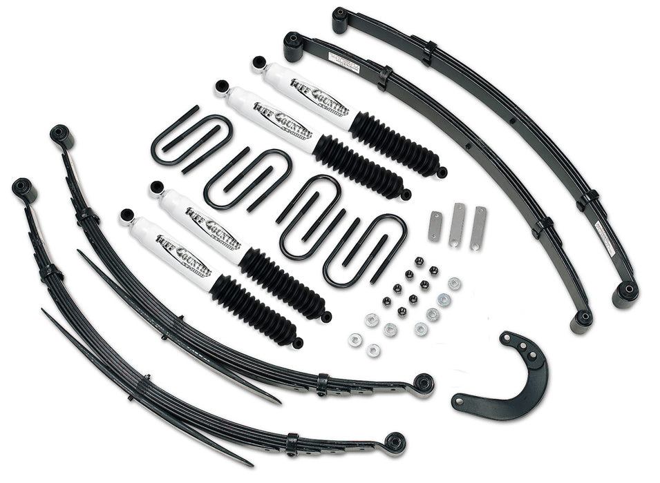 Tuff Country 16732KN 6 Inch Lift Kit 88-91 Chevy/GMC Suburban 1/2 Ton EZ-Ride w/ SX8000 Shocks Fits Models w/56 Inch long Rear Springs Tuff Country - Truck Part Superstore