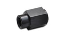Vibrant Performance 16791 LS Engine Fuel Pressure Adapter Fitting; 6061 Aluminum; Machined Finish; Black; - Truck Part Superstore