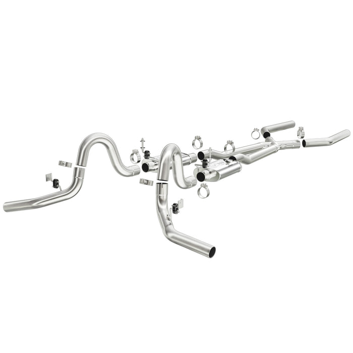 MagnaFlow Exhaust Products 15897 Street Series Stainless Crossmember-Back System - Truck Part Superstore