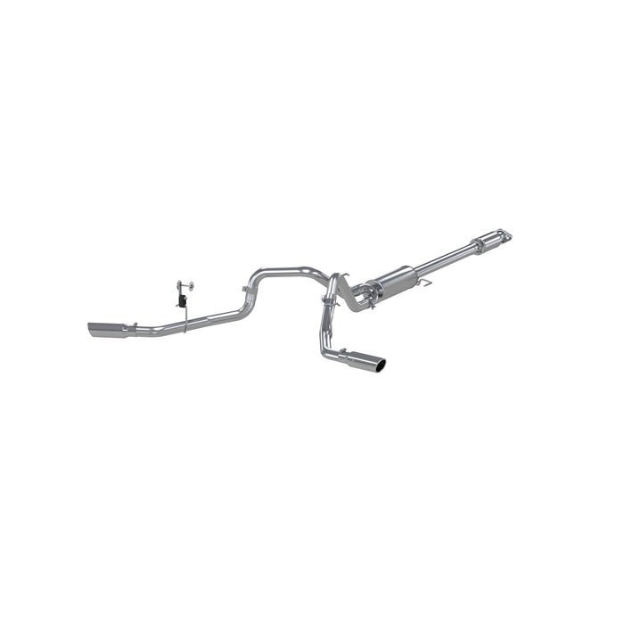 MBRP S5257AL 2.5 Inch Cat Back Exhaust System Dual Side Exit For 15-20 Ford F-150 5.0L Aluminized Steel MBRP - Truck Part Superstore