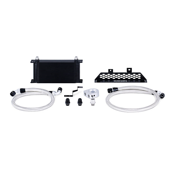 Mishimoto MMOC-FOST-13BK Ford Focus ST Oil Cooler Kit, 2013-2018 Black Non-Thermostatic - Truck Part Superstore