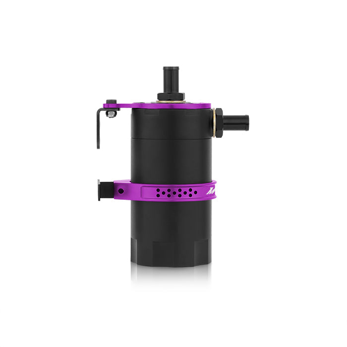 Mishimoto MMBCC-UNI-PR Mishimoto Baffled Oil Catch Can, Purple - Truck Part Superstore