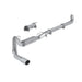MBRP S6004AL 4 Inch Single Side Exhaust Pipe Aluminized Steel For 01-07 Silverado/Sierra 2500/3500 Duramax Extended/Crew Cab MBRP - Truck Part Superstore