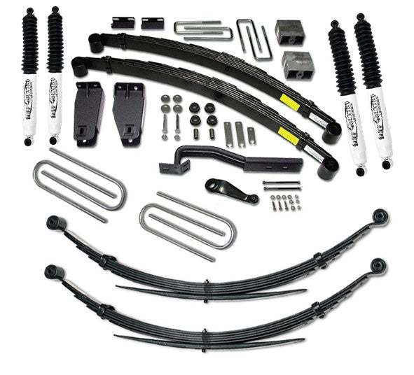 Tuff Country 26822KN 6 Inch Lift Kit 80-87 Ford F250 with Rear Leaf Springs w/ SX8000 Shocks Fits Vehicles with Diesel V10 or 460 Gas Engines Tuff Country - Truck Part Superstore