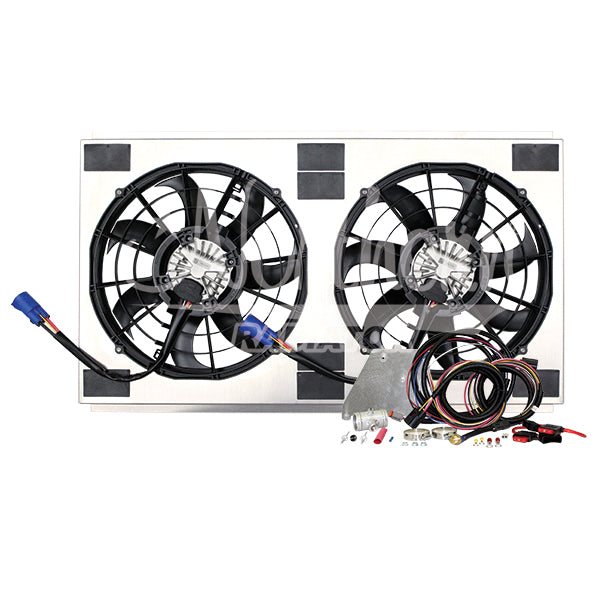 Northern Radiator Z40123 Auxiliary Engine Cooling Fan Assembly - Truck Part Superstore
