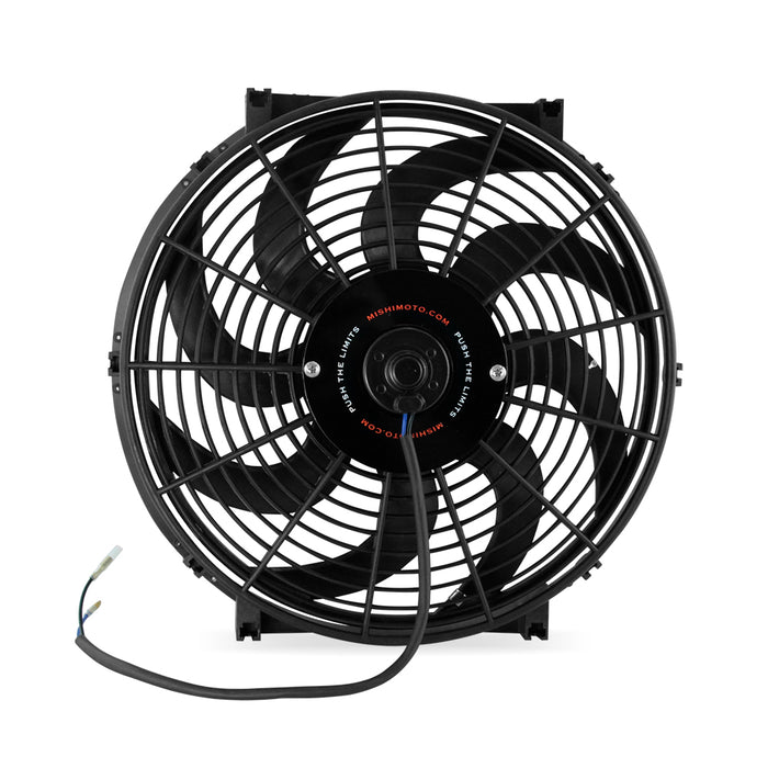 Mishimoto MMFAN-14C Mishimoto Curved Blade Electric Fan 14-in - Truck Part Superstore