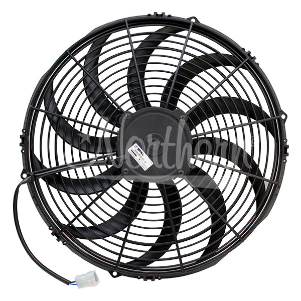 Northern Radiator BM346957 Performance Series. 16 Inch Spal Pusher Fan - Truck Part Superstore