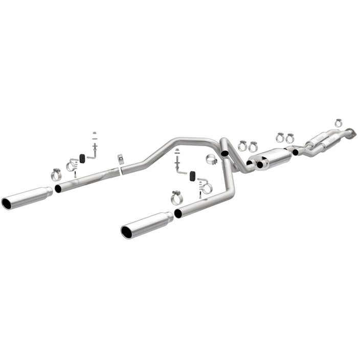 MagnaFlow Exhaust Products 15840 Street Series Stainless Cat-Back System - Truck Part Superstore