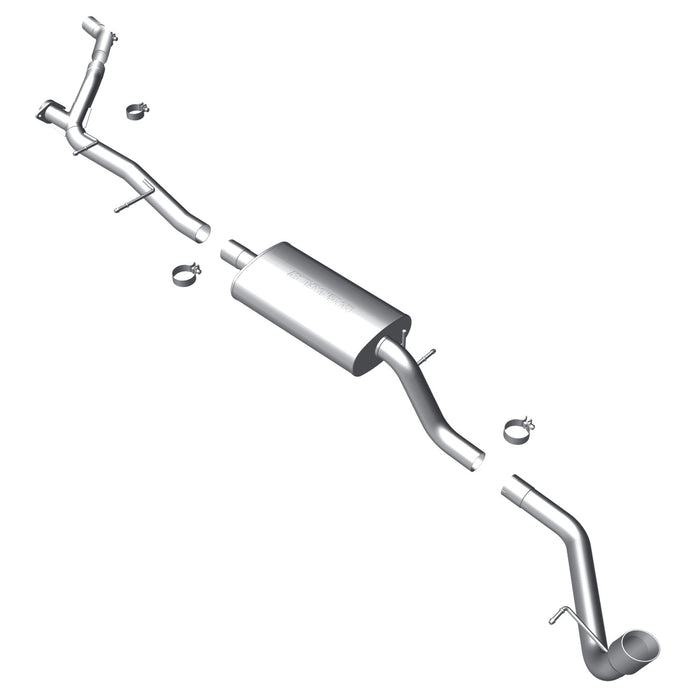MagnaFlow Exhaust Products 16592 Street Series Stainless Cat-Back System - Truck Part Superstore