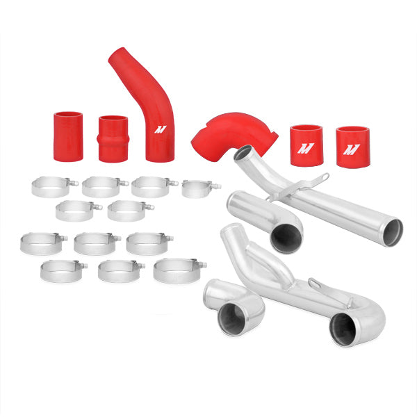 Mishimoto MMICP-EVO-10RD Intercooler Pipe Kit, fits Mitsubishi Lancer Evolution X 2008-2015 - Truck Part Superstore