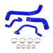 Mishimoto MMHOSE-Q50-16BL Silicone Radiator Hose Kit, fits Infiniti Q50/Q60 3.0T 2016+, Blue - Truck Part Superstore