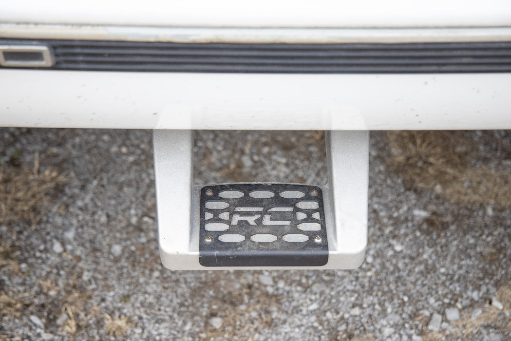 Rough Country 117510 Single Hoop Step Universal Aluminum Pair Rough Country - Truck Part Superstore